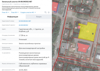 Бывший фонд Николая Панкова забрался в Елшанку: дома для саратовских медиков будут строить на отданной ему земле