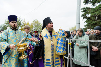 В Энгельсе восстановлен храм - символ города Покровска