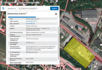 Банкротство "Саратовского автопарка": 2,8 гектара рядом с Кумысной поляной можно прикупить всего за 113,8 млн рублей