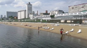 Вода у нового пляжа Володина в Саратове расцвела кишечной палочкой?