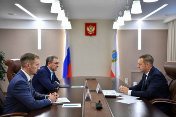 Новый управляющий Саратовским отделением Сбера встретился с губернатором Романом Бусаргиным