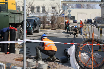 «Балаково-Водоканал» спас от вскрытия несколько улиц, «Саратоводоканал» продолжает дырявить асфальт