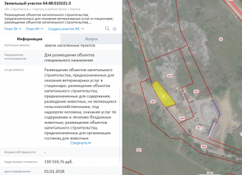 Саратовская мэрия хочет построить еще один приют для собак у свалки на Гуселке. Аренда участка выставлена на торги