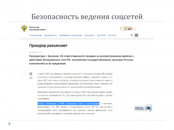 Следим за словами: саратовскому бизнесу рассказали, как избежать штрафов при ведении соцсетей, блогов и чатов