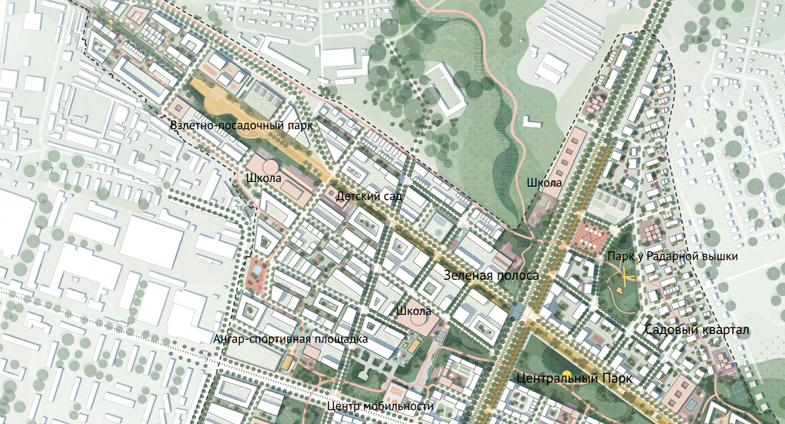 Застройка старого аэропорта саратов план застройки