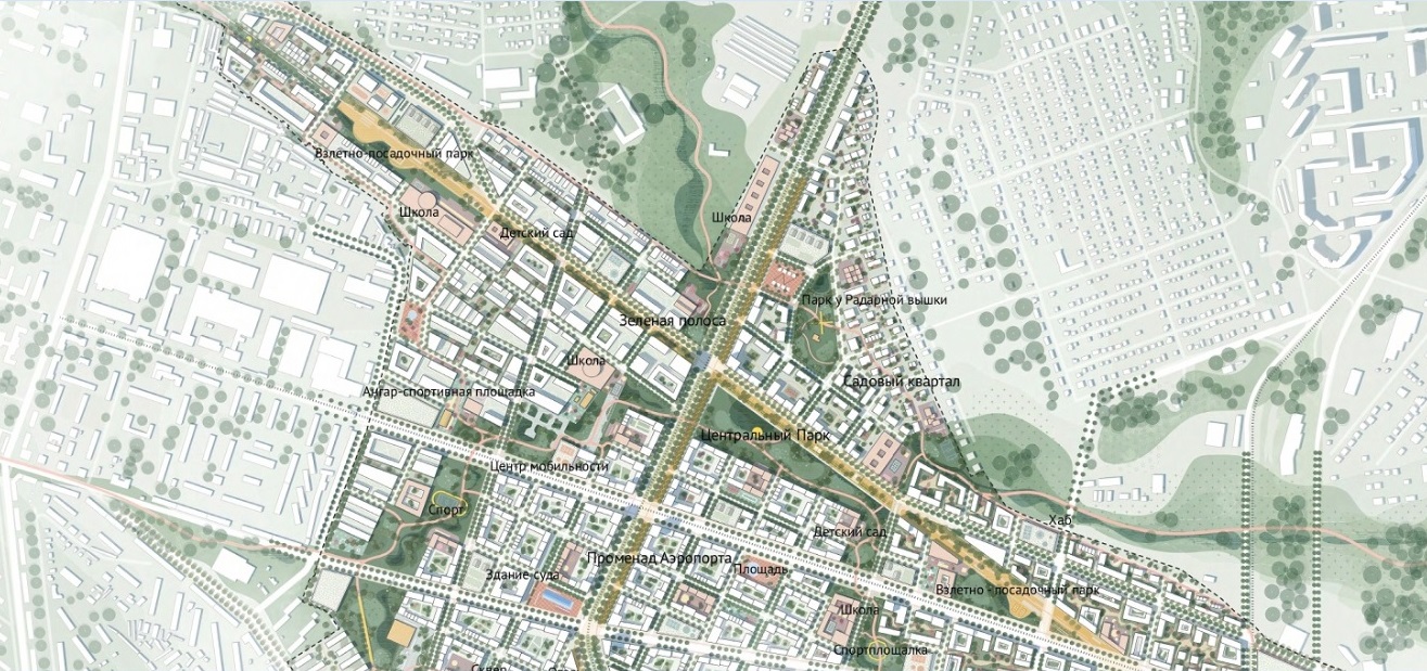 Застройка старого аэропорта саратов план застройки